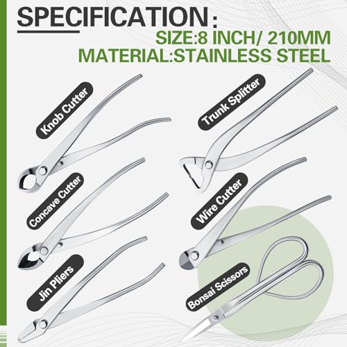 Best Professional Stainless Bonsai Tool Kit: Top Expert Picks