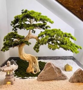 Large Artificial Bonsai Tree Home Bargains