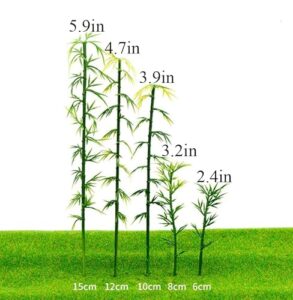 Best Green Plastic Bamboo Trees