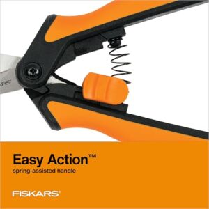 Fiskars 6-Inch Pruning Scissors For Bonsai Gardening