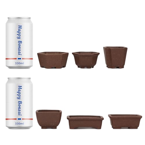 Small Unglazed Bonsai Pots