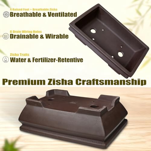 Extra Large Mica Bonsai Pots