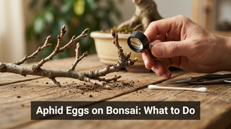 Aphid Eggs on Bonsai What to Do