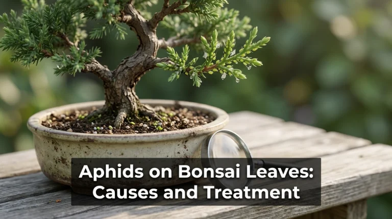 Aphids on Bonsai Leaves Causes and Treatment