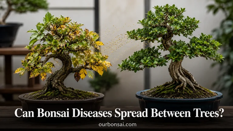 Can Bonsai Diseases Spread Between Trees