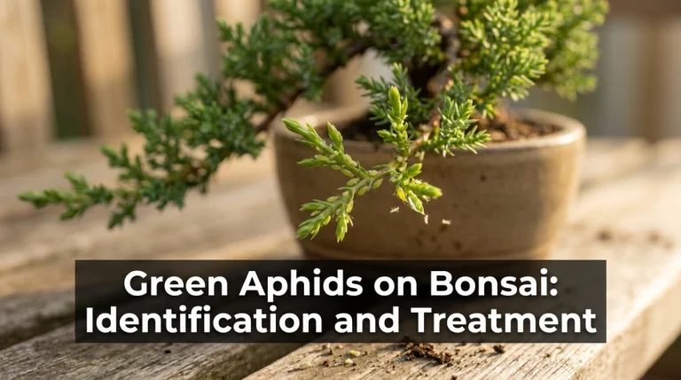 Green Aphids on Bonsai Identification and Treatment