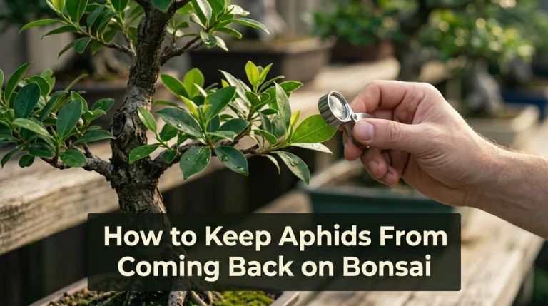 How to Keep Aphids From Coming Back on Bonsai