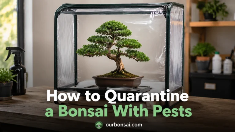 How to Quarantine a Bonsai With Pests