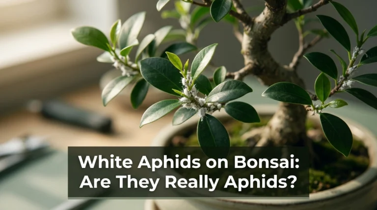White Aphids on Bonsai Are They Really Aphids