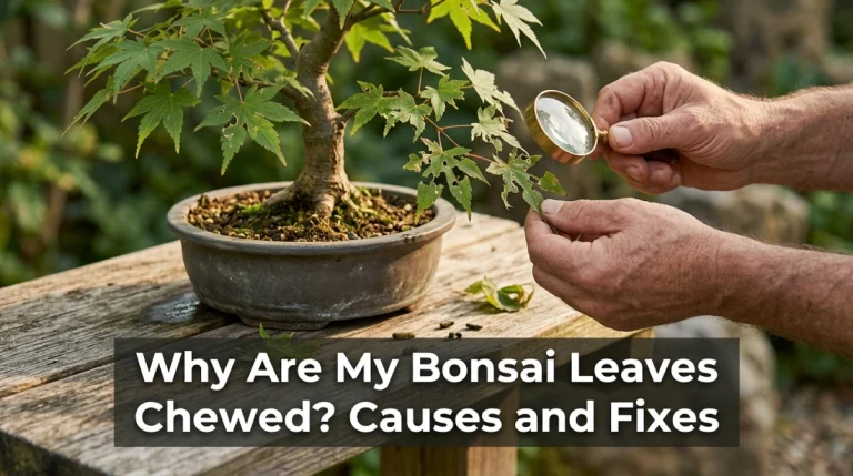 Why Are My Bonsai Leaves Chewed Causes and Fixes
