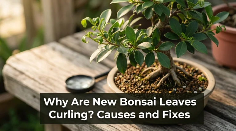 Why Are New Bonsai Leaves Curling Causes and Fixes