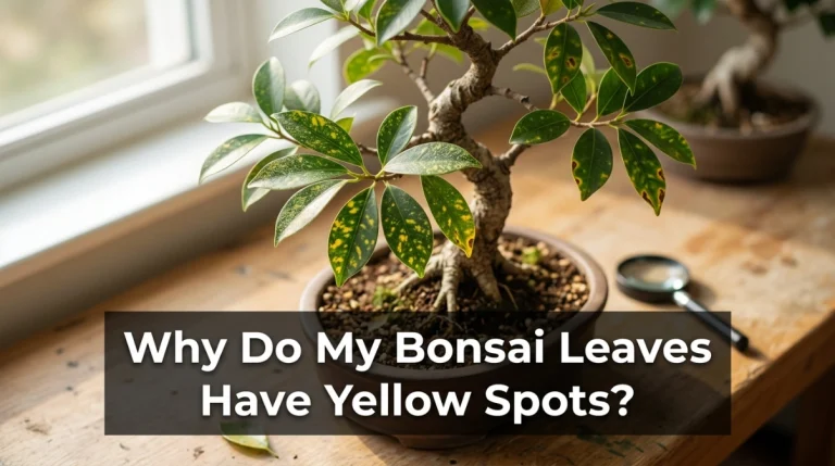 Why Do My Bonsai Leaves Have Yellow Spots