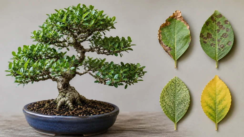 Why are my bonsai leaves turning brown common bonsai leaf symptoms