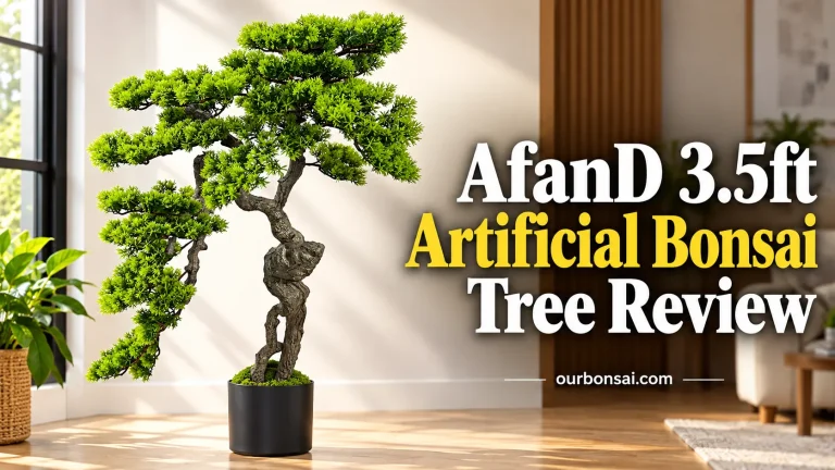AfanD 3.5ft Artificial Bonsai Tree Review