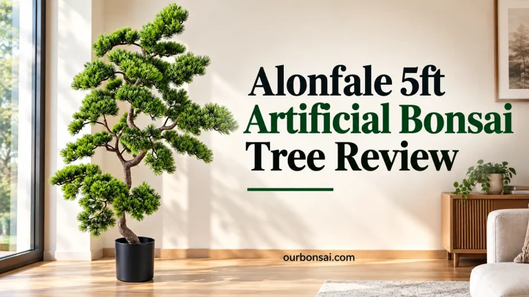 Alonfale 5ft Artificial Bonsai Tree Review