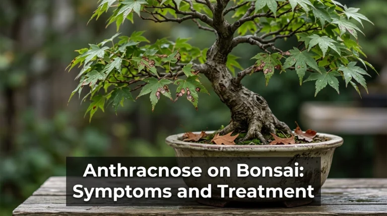 Anthracnose on Bonsai