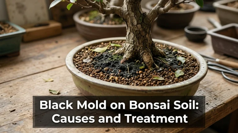 Black Mold on Bonsai Soil
