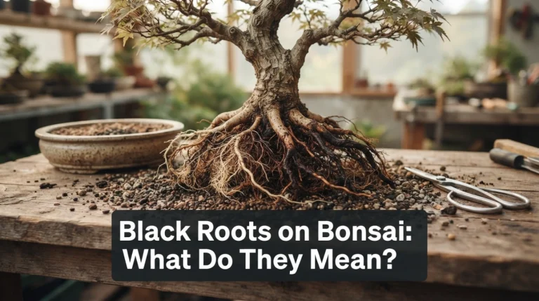 Black Roots on Bonsai