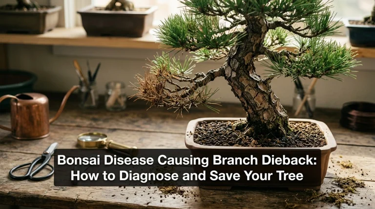 Bonsai Disease Causing Branch Dieback