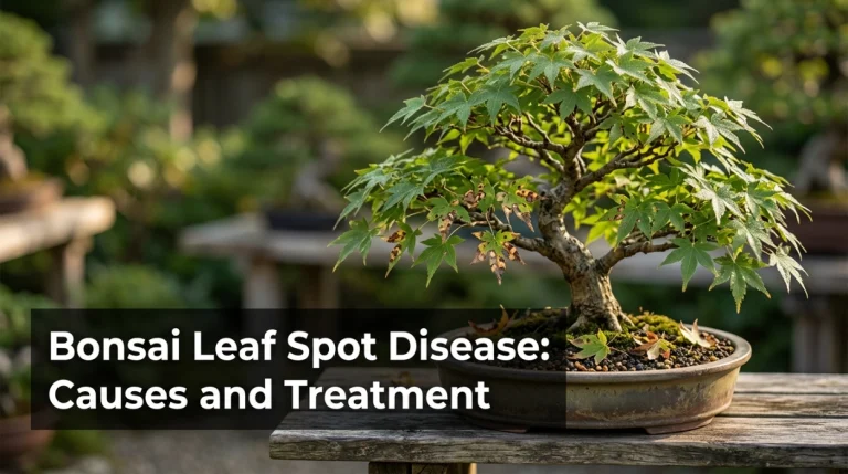 Bonsai Leaf Spot Disease