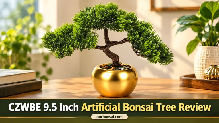 CZWBE 9.5 Inch Artificial Bonsai Tree Review