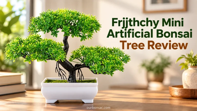 Frjjthchy Mini Artificial Bonsai Tree Review