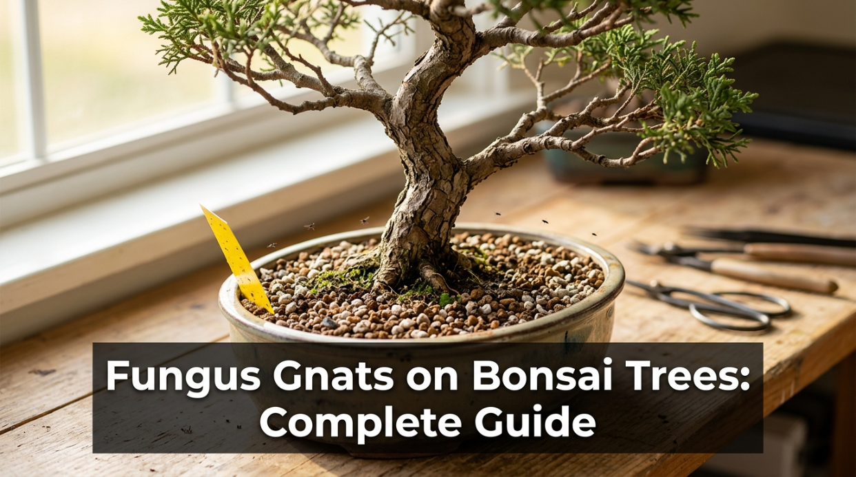 Fungus Gnats on Bonsai Trees