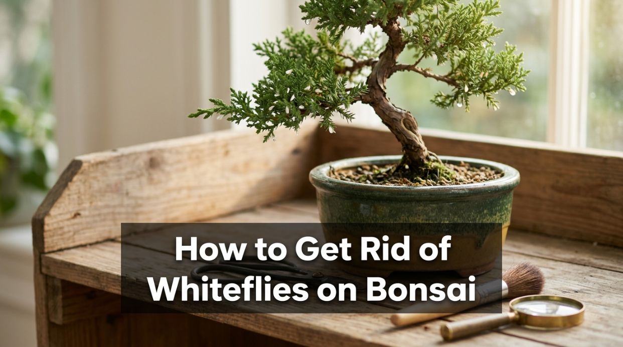How to Get Rid of Whiteflies on Bonsai