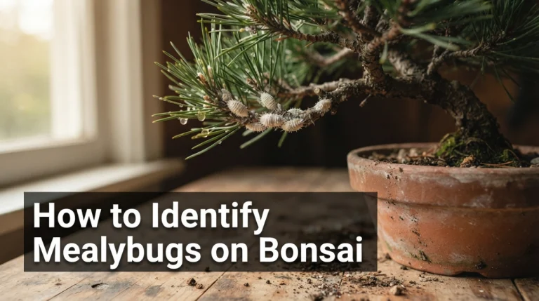 How to Identify Mealybugs on Bonsai