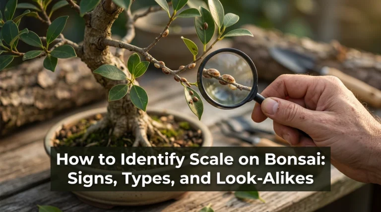 How to Identify Scale on Bonsai Signs, Types, and Look-Alikes