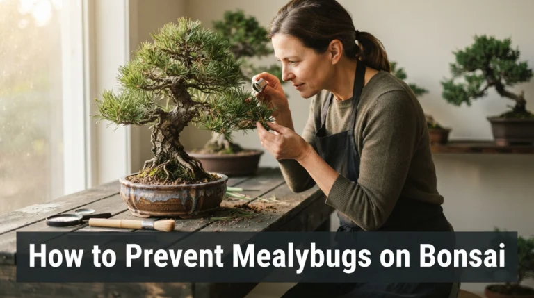 How to Prevent Mealybugs on Bonsai