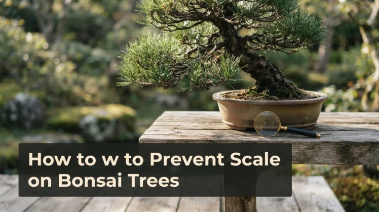How to Prevent Scale on Bonsai Trees
