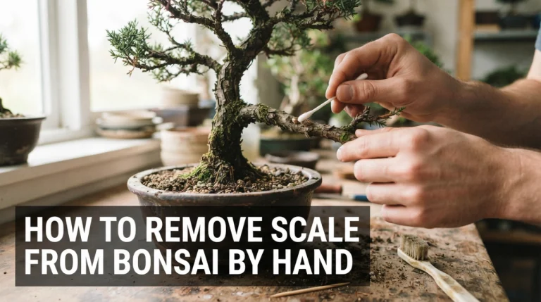 How to Remove Scale From Bonsai by Hand