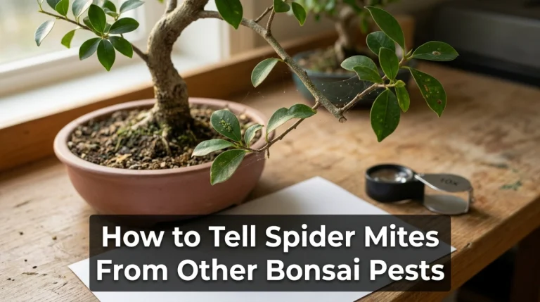 How to Tell Spider Mites From Other Bonsai Pests