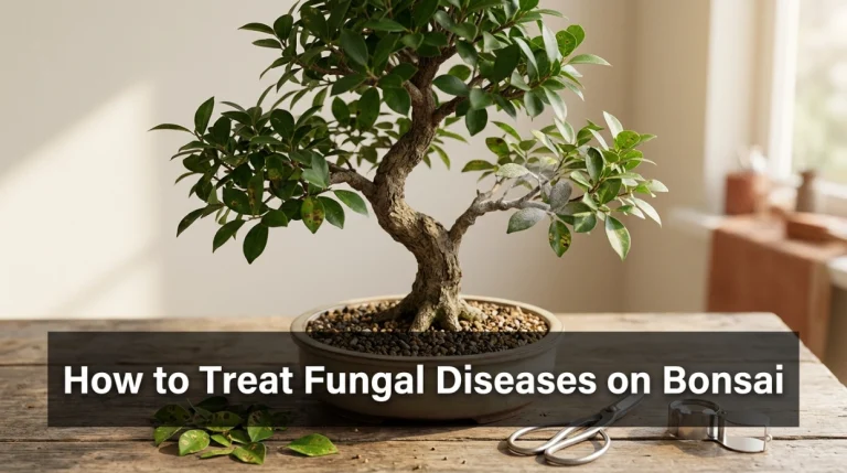 How to Treat Fungal Diseases on Bonsai