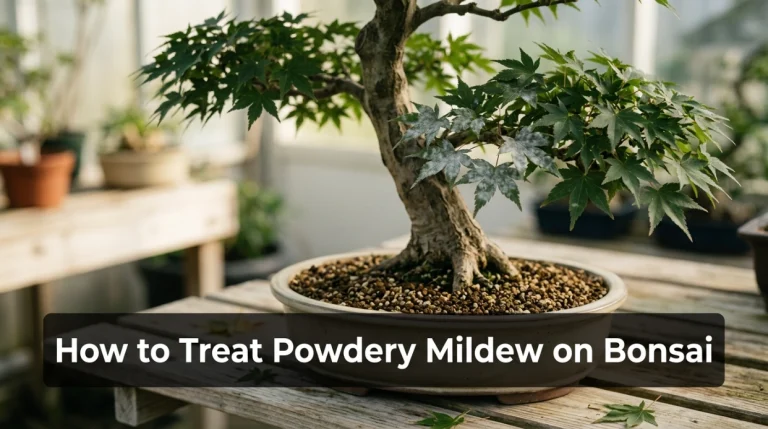 How to Treat Powdery Mildew on Bonsai