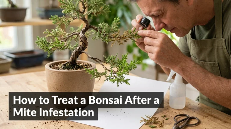 How to Treat a Bonsai After a Spider Mite Infestation