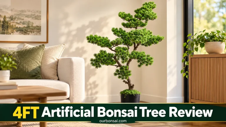 LONLAM 4FT Artificial Bonsai Tree Review