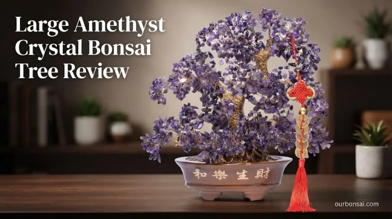 Large Amethyst Crystal Bonsai Tree Review