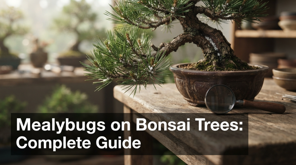Mealybugs on Bonsai Trees Complete Guide