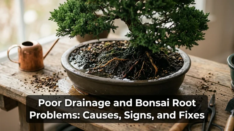Poor Drainage and Bonsai Root Problems