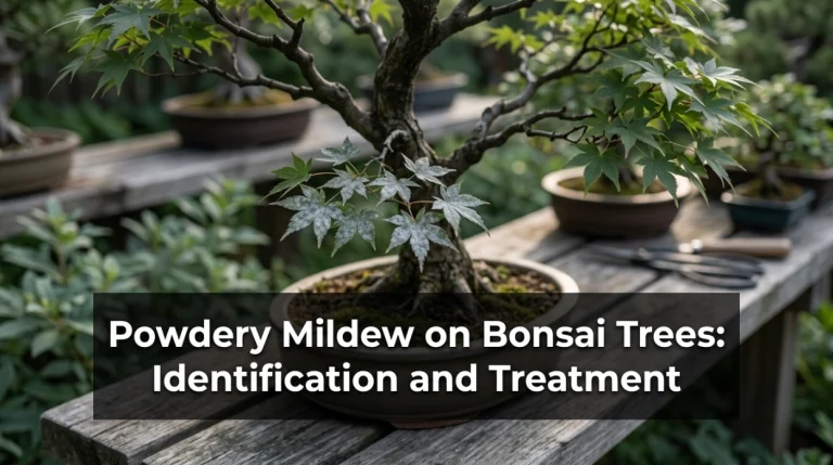 Powdery Mildew on Bonsai Trees