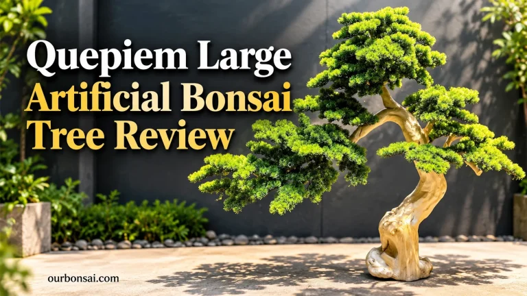 Quepiem Large Artificial Bonsai Tree Review