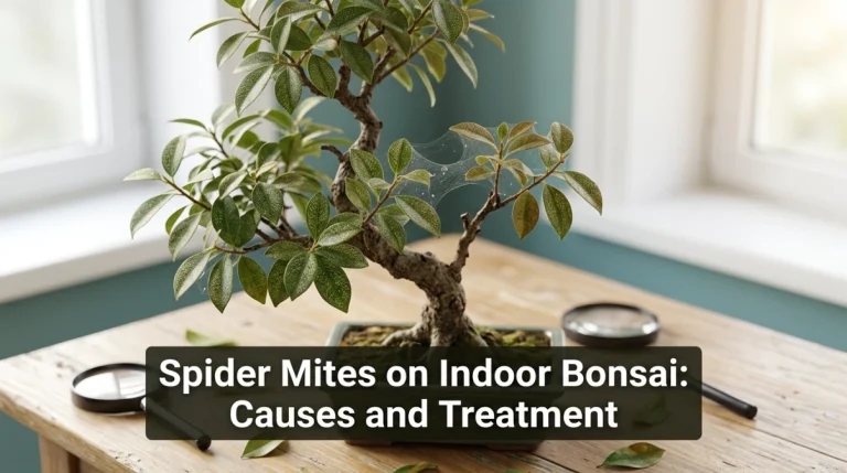 Spider Mites on Indoor Bonsai Causes and Treatment