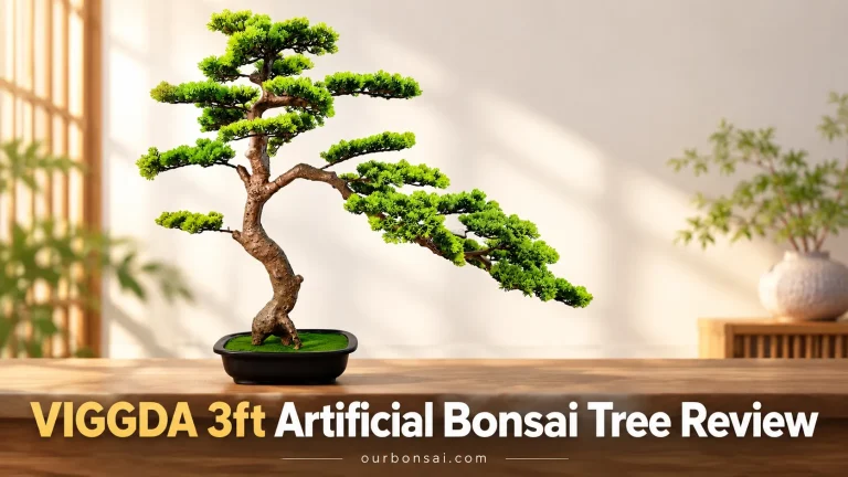 VIGGDA 3ft Artificial Bonsai Tree Review