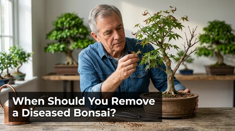 When Should You Remove a Diseased Bonsai