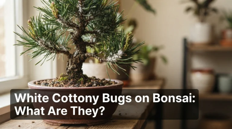 White Cottony Bugs on Bonsai What Are They