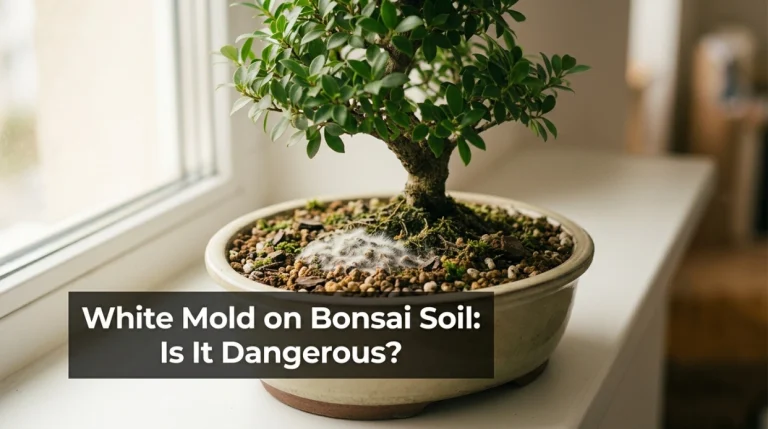 White Mold on Bonsai Soil