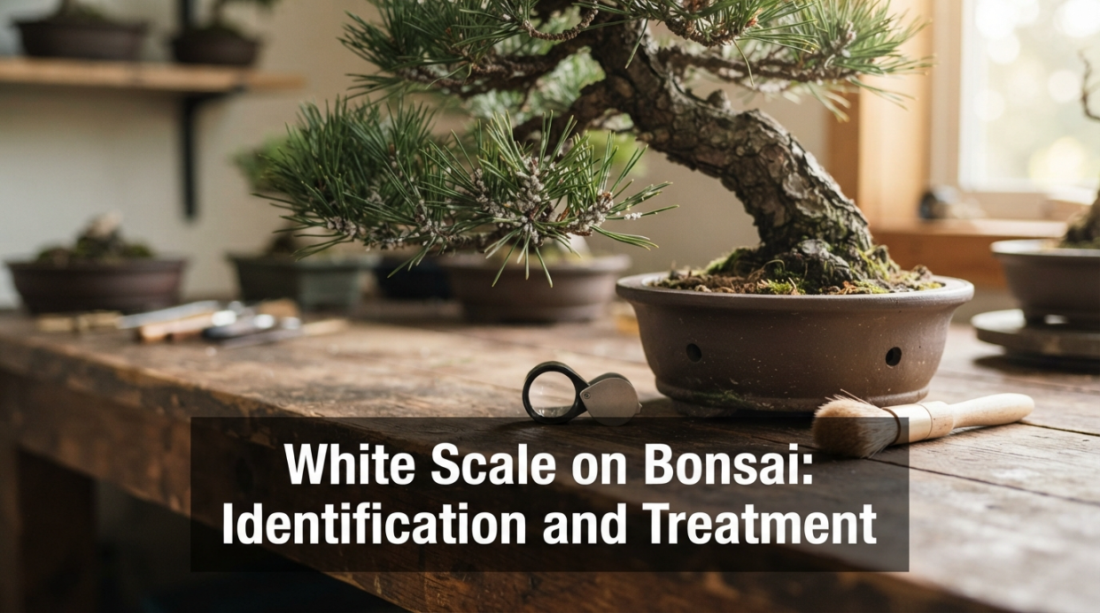 White Scale on Bonsai Identification and Treatment