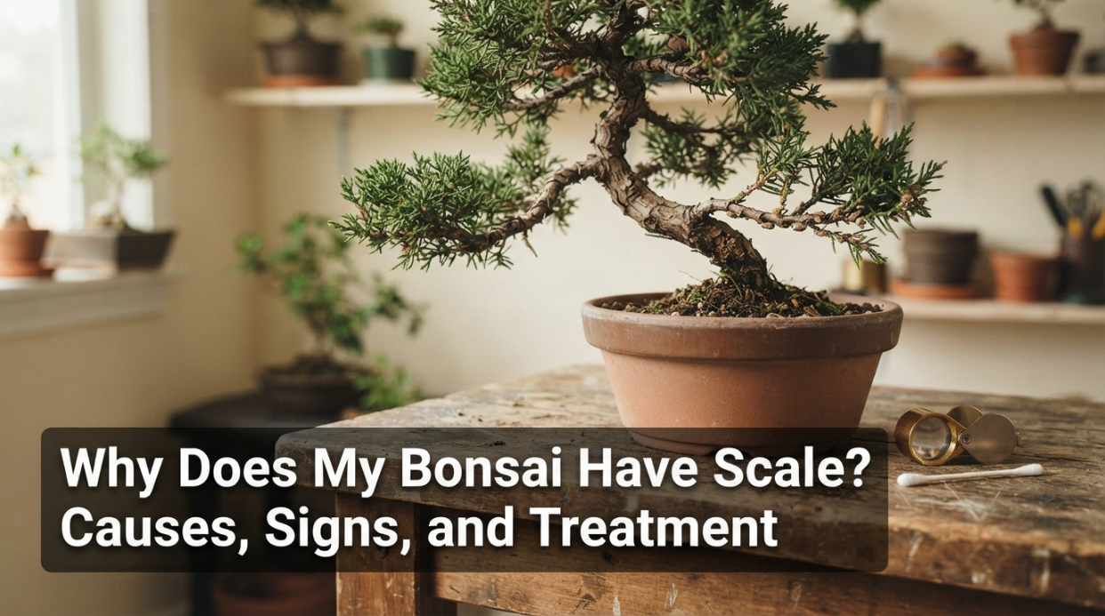 Why Does My Bonsai Have Scale Causes, Signs, and Treatment